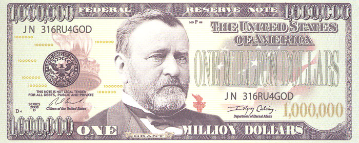 Million Dollar Bill Tract